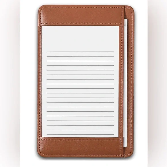 Levenger Shirt Pocket Briefcase - Saddle Color - Picture 2 of 6